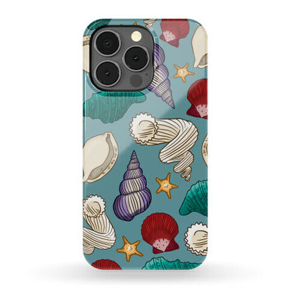 Seashell Pattern Phone Case