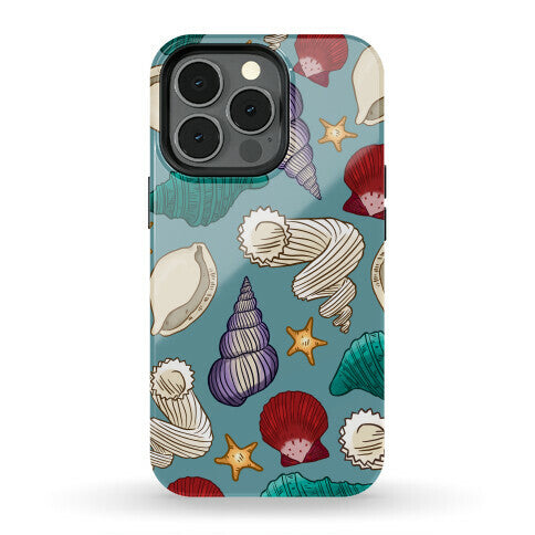 Seashell Pattern Phone Case