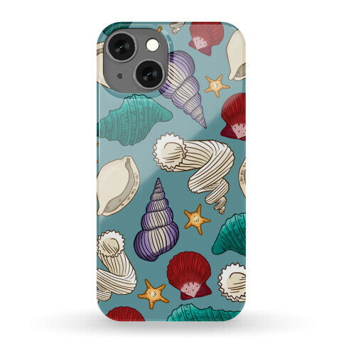 Seashell Pattern Phone Case