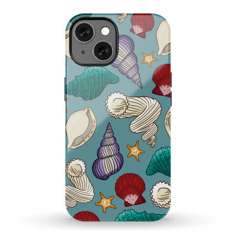 Seashell Pattern Phone Case