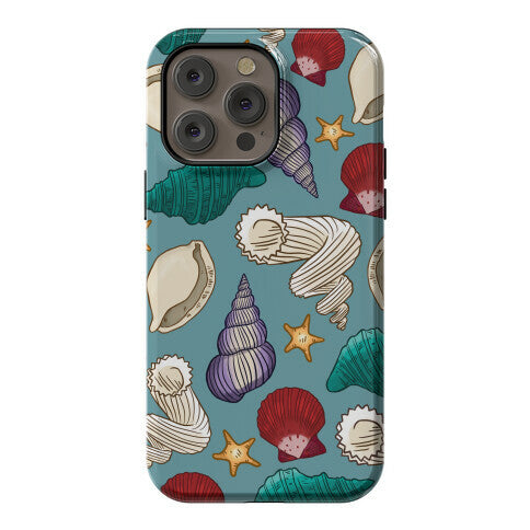 Seashell Pattern Phone Case