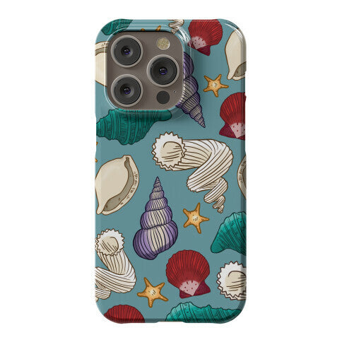 Seashell Pattern Phone Case