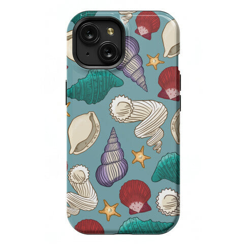 Seashell Pattern Phone Case