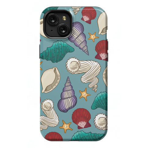Seashell Pattern Phone Case