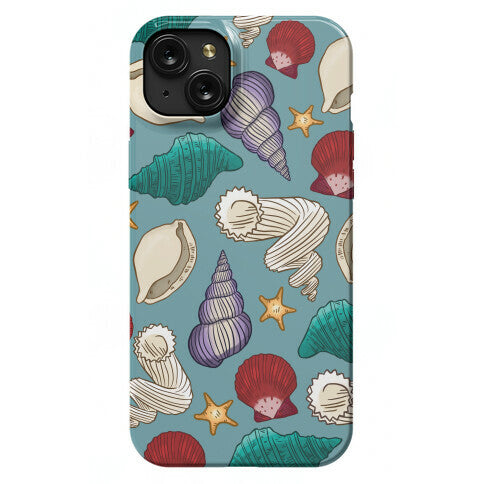 Seashell Pattern Phone Case