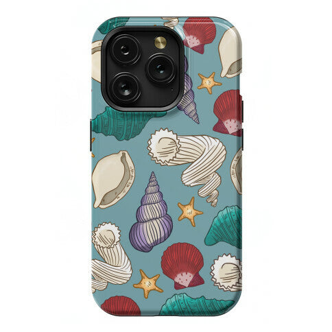 Seashell Pattern Phone Case