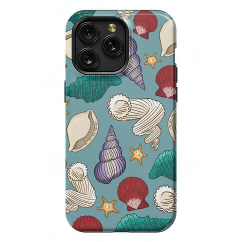 Seashell Pattern Phone Case
