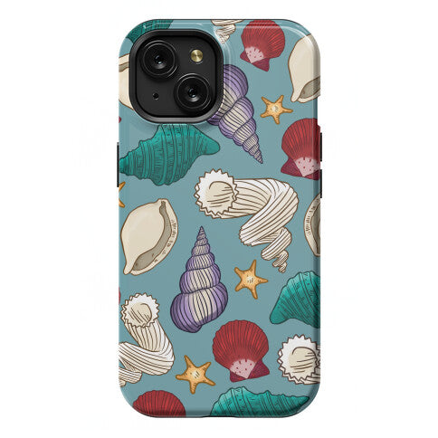 Seashell Pattern Phone Case