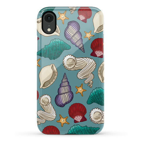 Seashell Pattern Phone Case