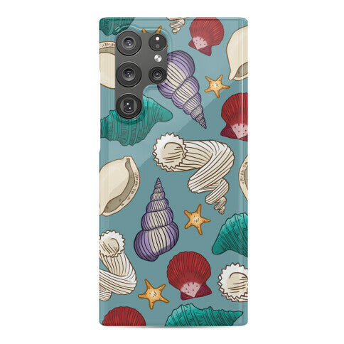 Seashell Pattern Phone Case