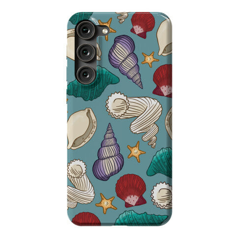 Seashell Pattern Phone Case