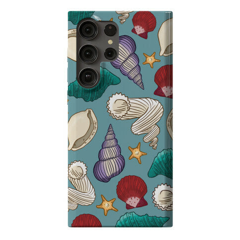 Seashell Pattern Phone Case