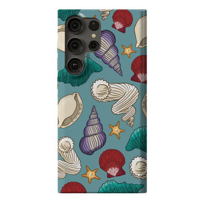 Seashell Pattern Phone Case