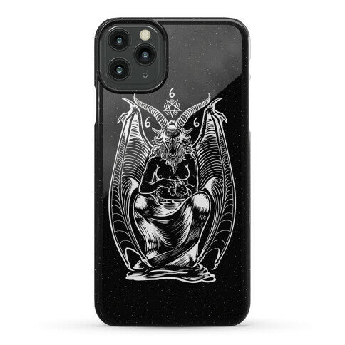 Pet Cats. Hail Satan. Phone Case