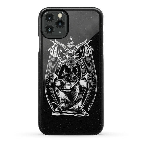 Pet Cats. Hail Satan. Phone Case
