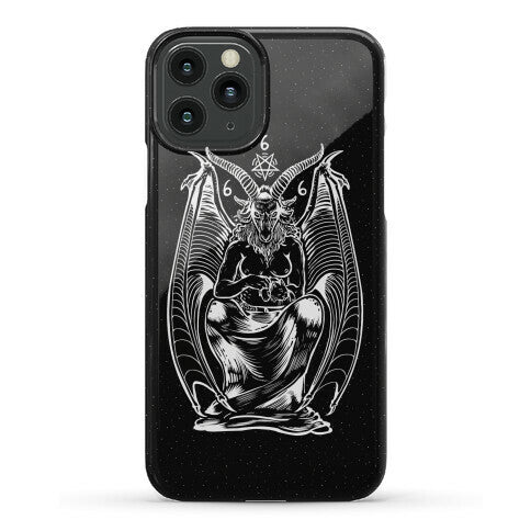 Pet Cats. Hail Satan. Phone Case