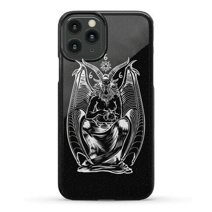 Pet Cats. Hail Satan. Phone Case