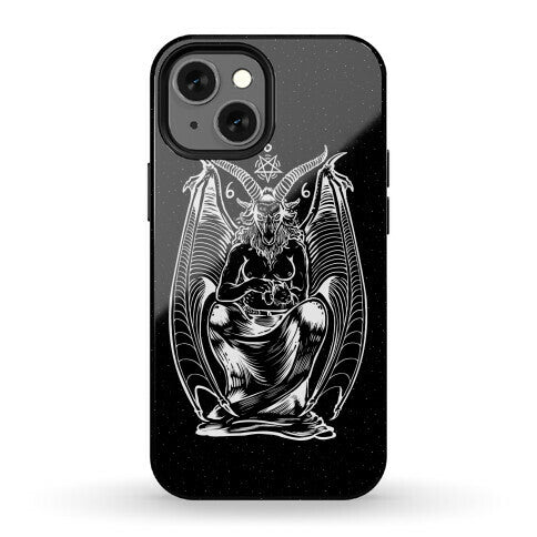 Pet Cats. Hail Satan. Phone Case