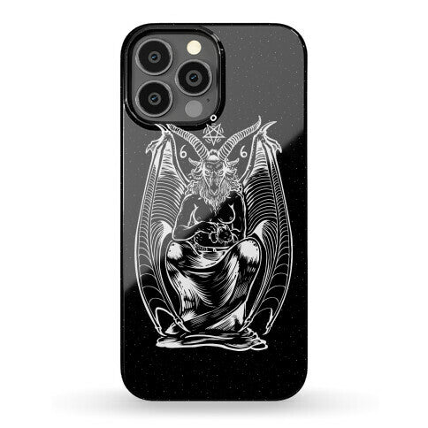 Pet Cats. Hail Satan. Phone Case