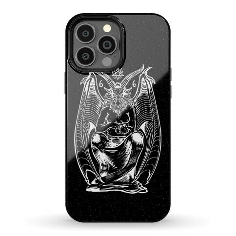 Pet Cats. Hail Satan. Phone Case