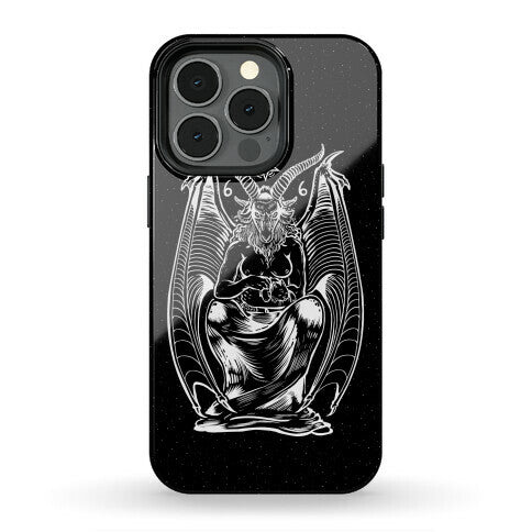 Pet Cats. Hail Satan. Phone Case