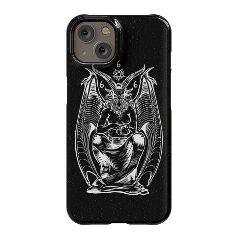 Pet Cats. Hail Satan. Phone Case