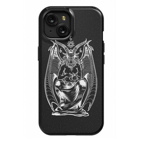 Pet Cats. Hail Satan. Phone Case
