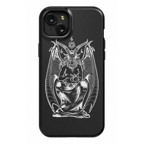 Pet Cats. Hail Satan. Phone Case