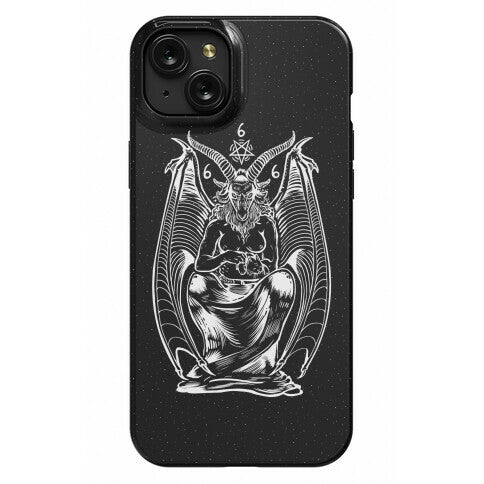 Pet Cats. Hail Satan. Phone Case