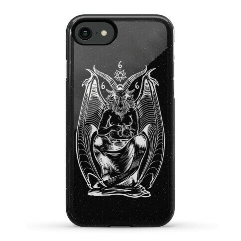 Pet Cats. Hail Satan. Phone Case