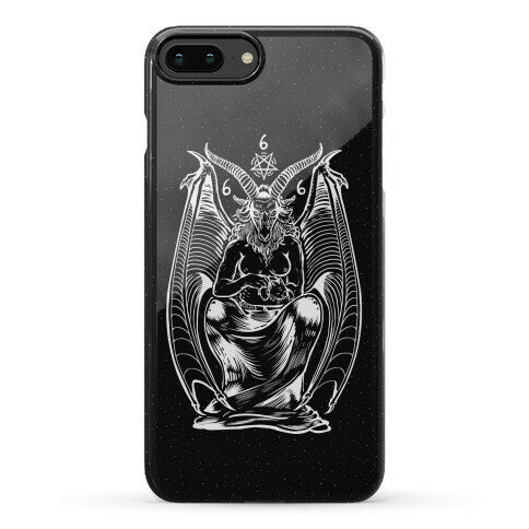 Pet Cats. Hail Satan. Phone Case