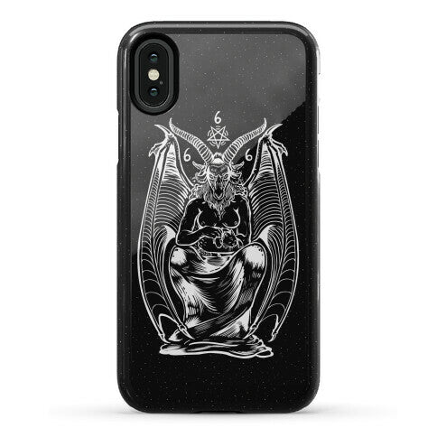 Pet Cats. Hail Satan. Phone Case