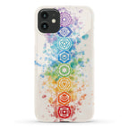 Watercolor Chakra Symbols Phone Case
