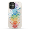 Watercolor Chakra Symbols Phone Case