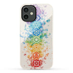 Watercolor Chakra Symbols Phone Case
