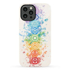 Watercolor Chakra Symbols Phone Case