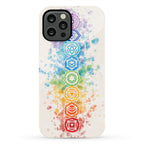 Watercolor Chakra Symbols Phone Case