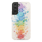 Watercolor Chakra Symbols Phone Case