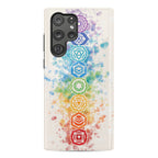 Watercolor Chakra Symbols Phone Case