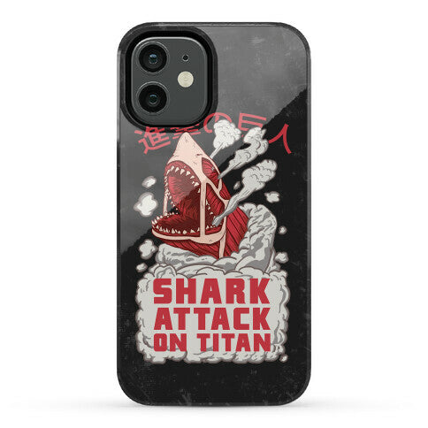 Shark Attack On Titan Phone Case