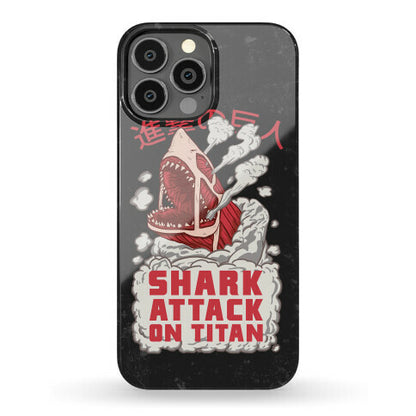 Shark Attack On Titan Phone Case