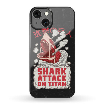 Shark Attack On Titan Phone Case