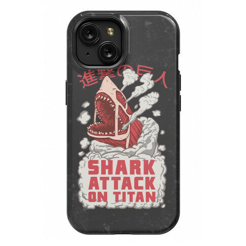 Shark Attack On Titan Phone Case