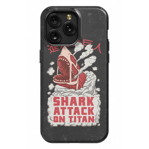 Shark Attack On Titan Phone Case