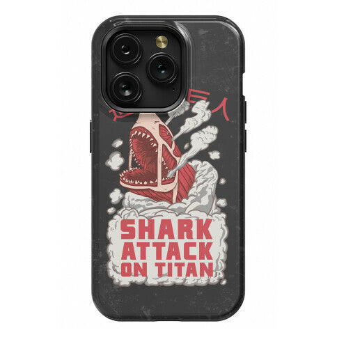 Shark Attack On Titan Phone Case