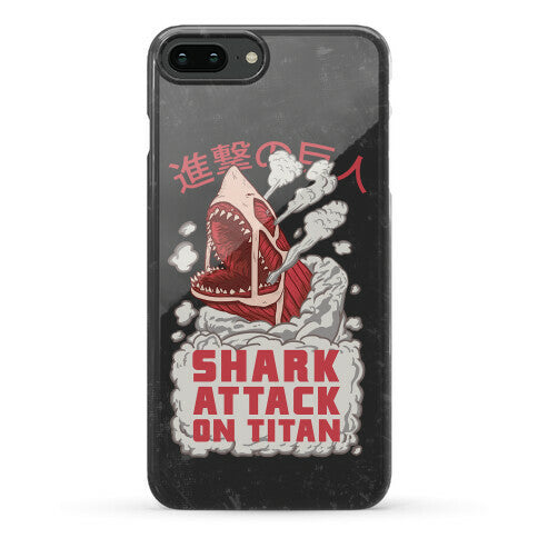 Shark Attack On Titan Phone Case