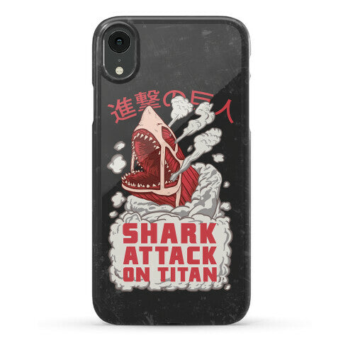 Shark Attack On Titan Phone Case