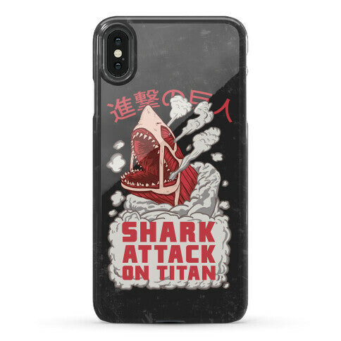 Shark Attack On Titan Phone Case