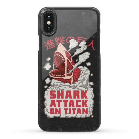 Shark Attack On Titan Phone Case