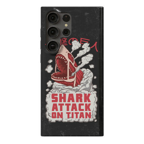 Shark Attack On Titan Phone Case